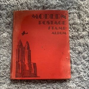 Collection postage stamp album